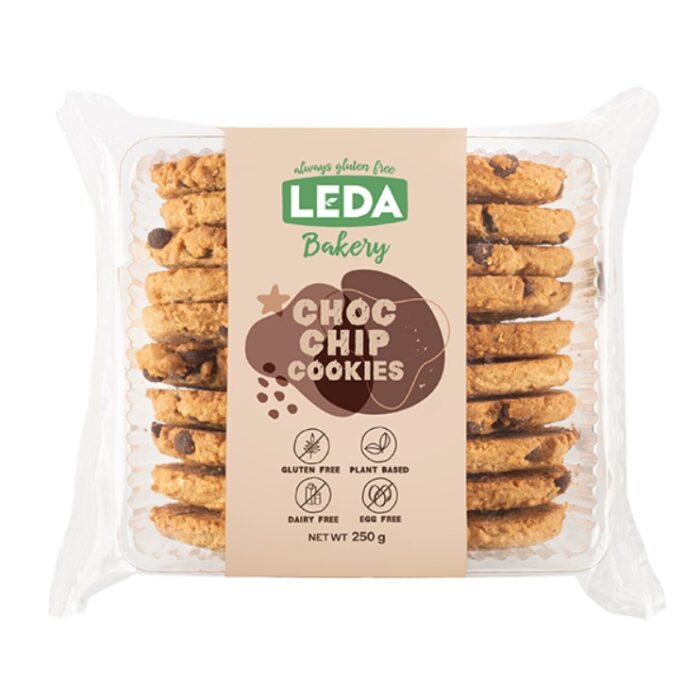 Leda Gluten Free Chocolate Chip Cookies - 250g