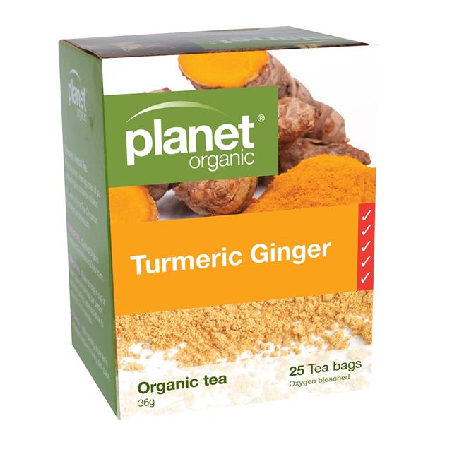 Organic Tumeric & Ginger Tea The Grain Grocer