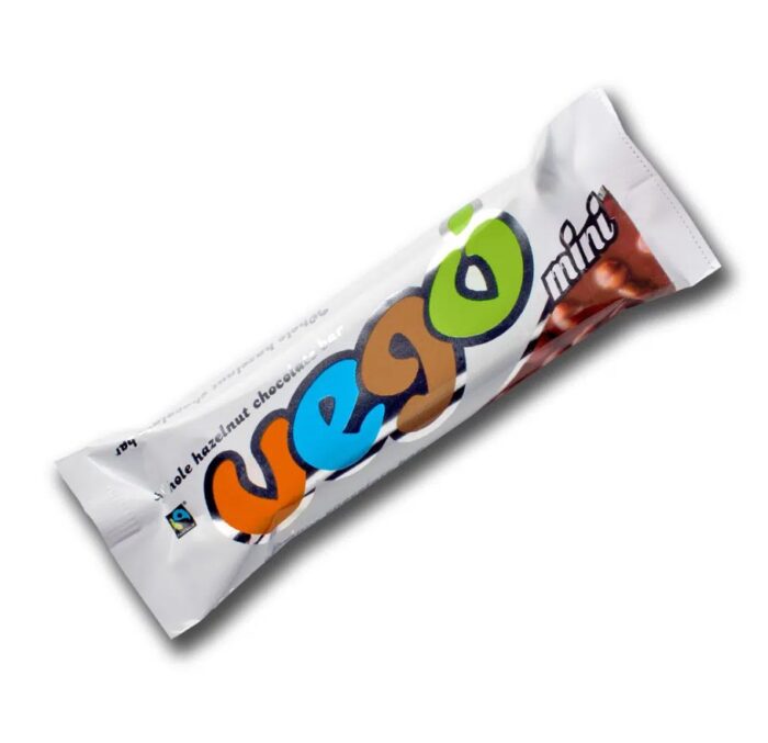 Vego Mini Whole Hazelnut Chocolate Bar - 65g