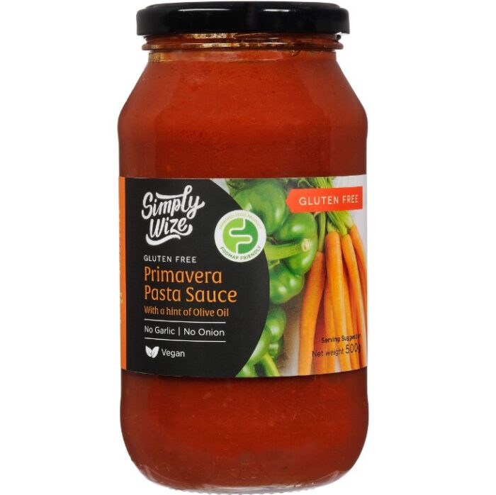 Simply Wize Pasta Sauce - Primavera 500g