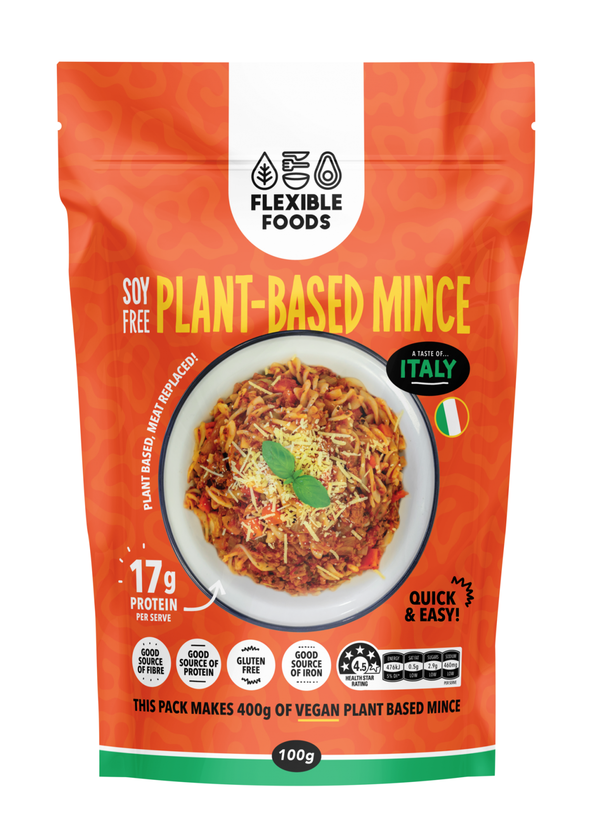 flexible-foods-plant-based-mince-italian-100g-the-grain-grocer