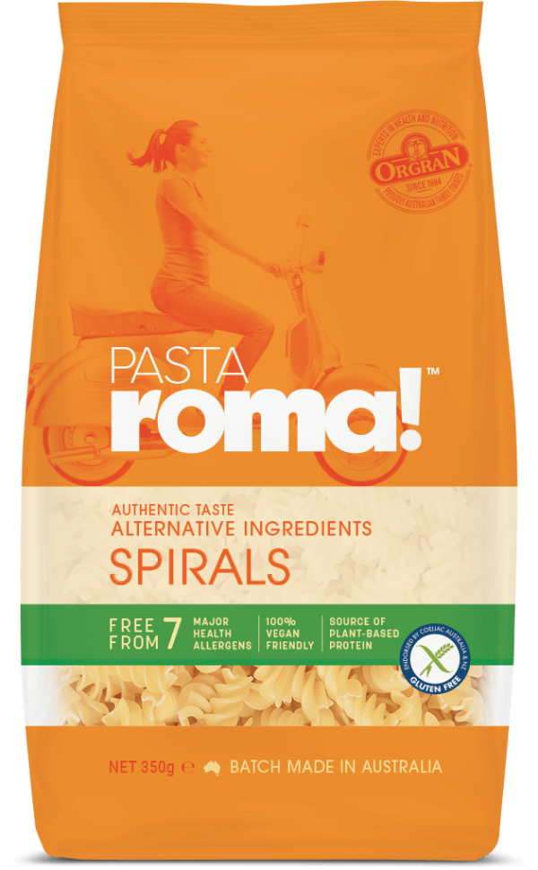 Pasta Roma Gluten Free Spirals 350g The Grain Grocer