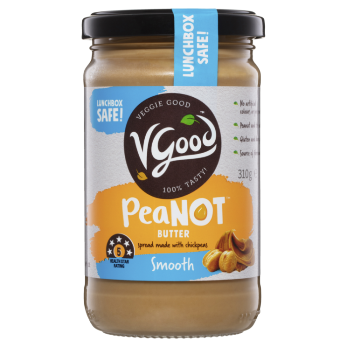 VGood PeaNOT Chickpea Butter Smooth - 310g