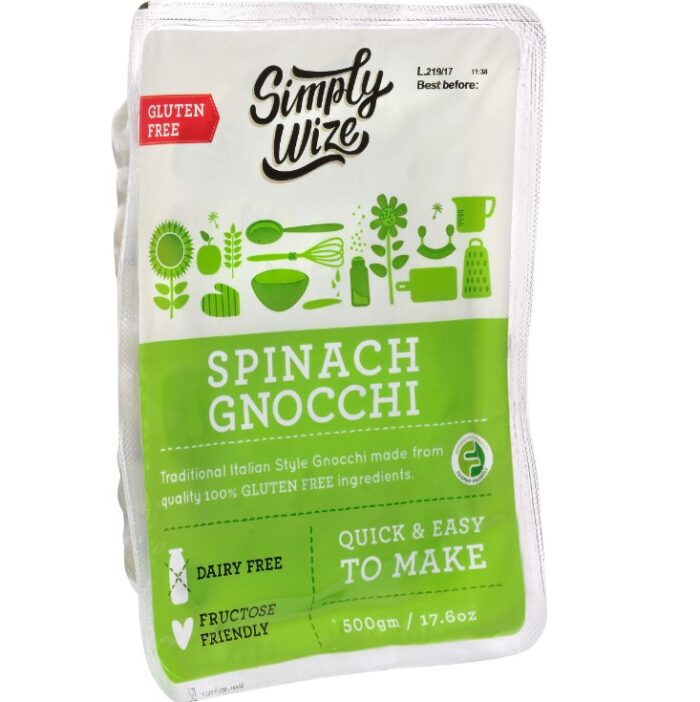 Simply Wize Spinach Gnocchi - 500g