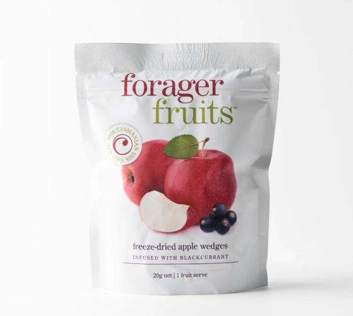 Forager Fruits Dried Apple & Infused Blackcurrant - 15g