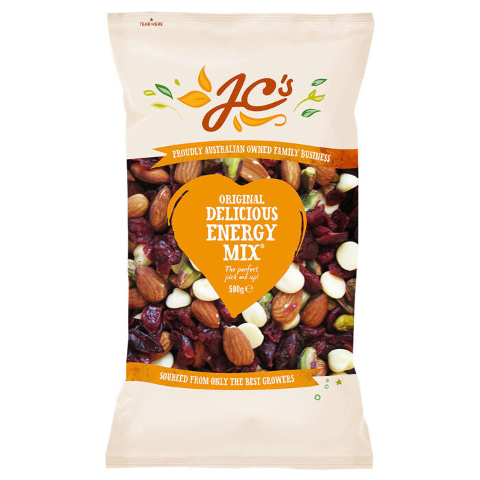 JC's Delicious Energy Mix - 500g