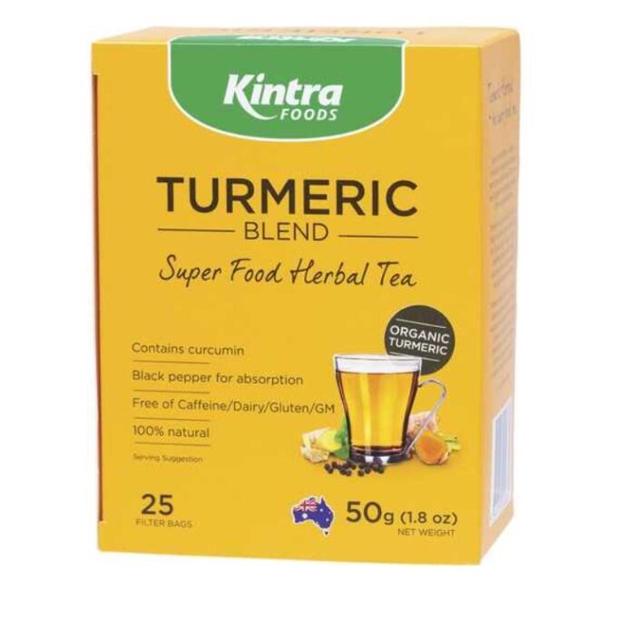 Kintra Foods Tumeric Tea Blend - 25 Filter Bag