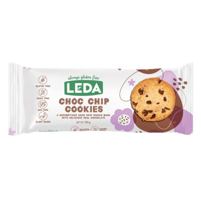 Leda Gluten Free Choc Chip Cookies - 205g