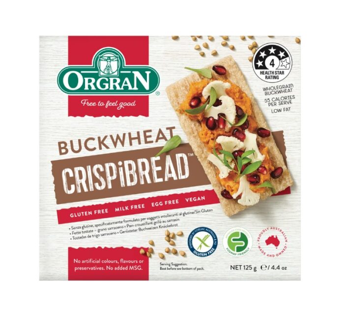 Orgran Buckwheat CrispiBread - 125g